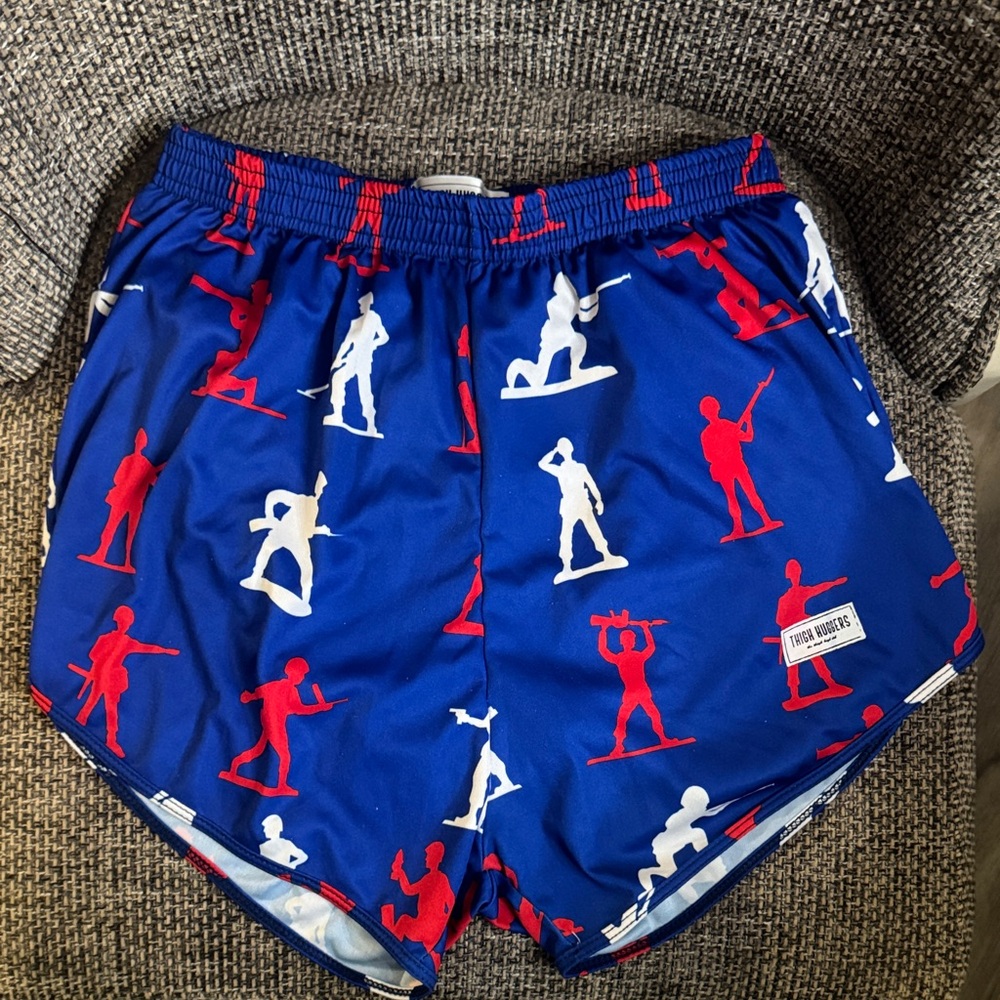 USA soldiers thigh huggers shorts size M/L